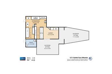 13/1-5 Gardner Court Wilsonton QLD 4350 - Floor Plan 1