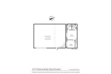 5 (17D), 17 Clancys Road Mount Evelyn VIC 3796 - Floor Plan 1