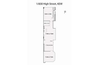 Suite 1, 830 High Street Kew East VIC 3102 - Floor Plan 1