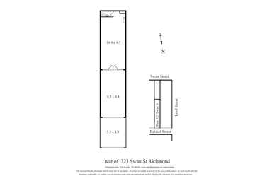 Rear, 323 Swan Street Richmond VIC 3121 - Floor Plan 1