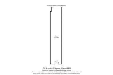 23 Brentford Square Forest Hill VIC 3131 - Floor Plan 1