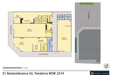 Shops 1,2,3 & 4, 21 Remembrance Driveway Yanderra NSW 2574 - Floor Plan 1