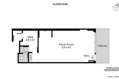 96 Belmore Road Randwick NSW 2031 - Floor Plan 1