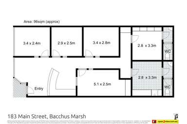 183 Main Street Bacchus Marsh VIC 3340 - Floor Plan 1