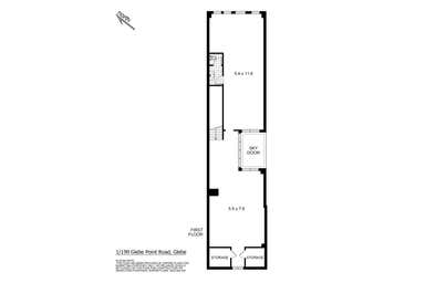 1/199 Glebe Point Road Glebe NSW 2037 - Floor Plan 1