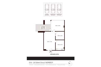 G.15, 25 Solent Circuit Norwest NSW 2153 - Floor Plan 1