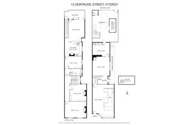 13 Gertrude Street Fitzroy VIC 3065 - Floor Plan 1