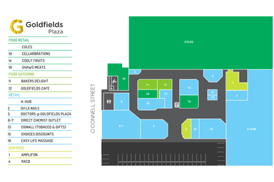 Goldfields Plaza, Gympie , 20 Corner Nash and Monkland Streets Gympie QLD 4570 - Floor Plan 1