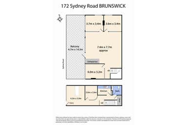 172 Sydney Road Brunswick VIC 3056 - Floor Plan 1