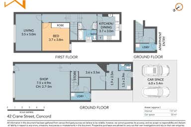 42 Crane Street Concord NSW 2137 - Floor Plan 1