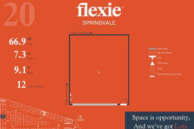 Flexie™, 20/64  Willow Avenue Springvale VIC 3171 - Floor Plan 1