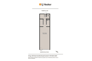 459 Marrickville Road Dulwich Hill NSW 2203 - Floor Plan 1