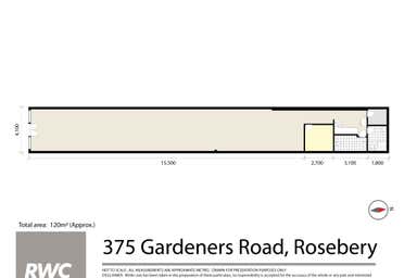 375 Gardeners Road Rosebery NSW 2018 - Floor Plan 1