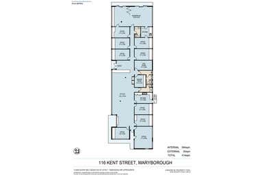 116 Kent Street Maryborough QLD 4650 - Floor Plan 1