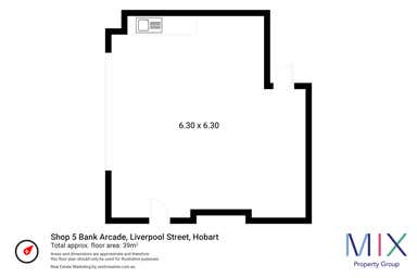 Bank Arcade, 64-68 Liverpool Street Hobart TAS 7000 - Floor Plan 1
