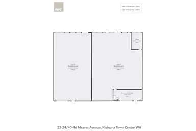 23 & 24, 40 Meares Avenue Kwinana Town Centre WA 6167 - Floor Plan 1
