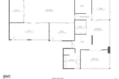 404-406, 10 Market Street Brisbane City QLD 4000 - Floor Plan 1