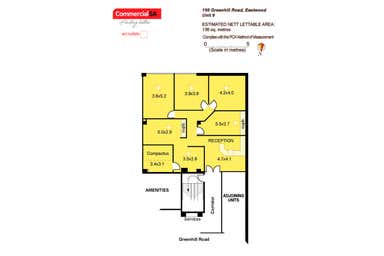 Unit 9, 198 Greenhill Road Eastwood SA 5063 - Floor Plan 1