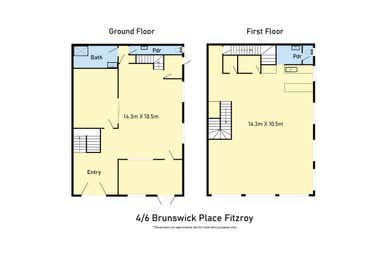 4-6 Brunswick Place Fitzroy VIC 3065 - Floor Plan 1
