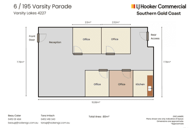 6/195 Varsity Parade Varsity Lakes QLD 4227 - Floor Plan 1
