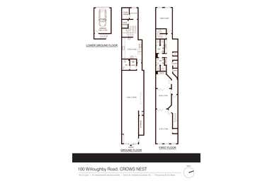 100 Willoughby Road Crows Nest NSW 2065 - Floor Plan 1