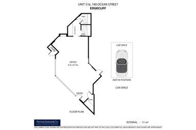suite 516, 180 Ocean Street Edgecliff NSW 2027 - Floor Plan 1