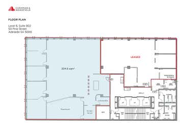 Level 8, 50 Pirie Street Adelaide SA 5000 - Floor Plan 1