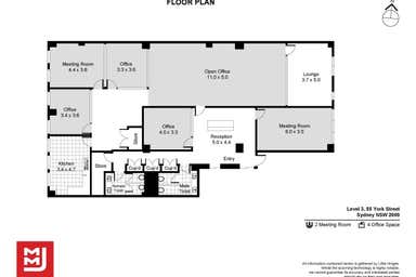 Ferrier Hare House, Level 3, 55 York Street Sydney NSW 2000 - Floor Plan 1