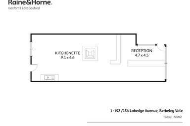 1/152-154 Lakedge Avenue Berkeley Vale NSW 2261 - Floor Plan 1