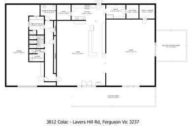 Otway NouriShed, 3812 Colac-Lavers Hill Road Ferguson VIC 3237 - Floor Plan 1