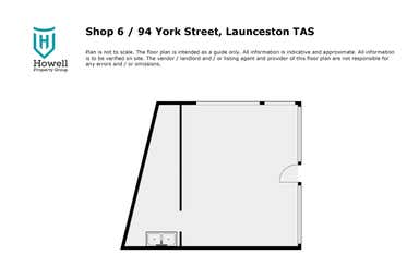 Shop 6, 94 York Street Launceston TAS 7250 - Floor Plan 1