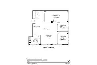 1204/447 Kent Street Sydney NSW 2000 - Floor Plan 1