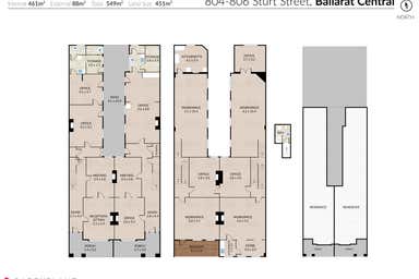 804 & 806 Sturt Street Ballarat Central VIC 3350 - Floor Plan 1