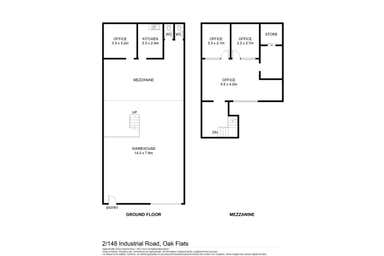 2/148 Industrial Road Oak Flats NSW 2529 - Floor Plan 1