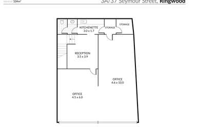 3A/37 Seymour Street Ringwood VIC 3134 - Floor Plan 1