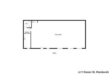 2/7 Dower Street Mandurah WA 6210 - Floor Plan 1