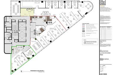 Level 14, 500 Queen Street Brisbane City QLD 4000 - Floor Plan 1