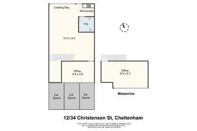 12/34 Christensen Street Cheltenham VIC 3192 - Floor Plan 1