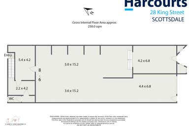 28 King Street Scottsdale TAS 7260 - Floor Plan 1