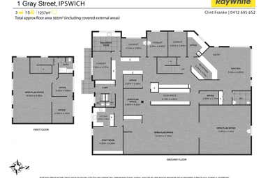 1 Gray Street ( Cnr Thorn Street) Ipswich QLD 4305 - Floor Plan 1