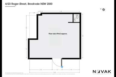 4/23 Roger Street Brookvale NSW 2100 - Floor Plan 1