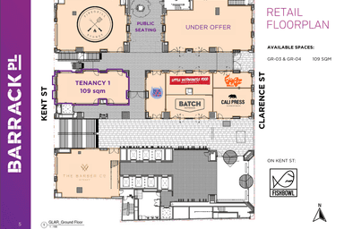 GR03 & 04 - Barrack Place, 151 Clarence St Sydney NSW 2000 - Floor Plan 1