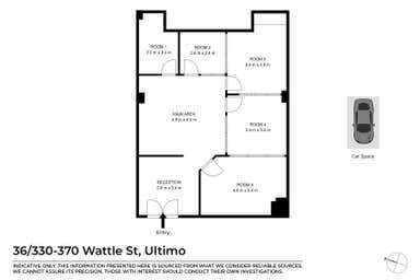 36/330 Wattle St Ultimo NSW 2007 - Floor Plan 1