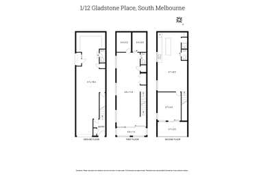 1/12 Gladstone Place South Melbourne VIC 3205 - Floor Plan 1