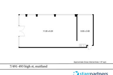 Shop 7, 491-493 High Street Maitland NSW 2320 - Floor Plan 1