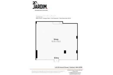 5/28 Hood Street Subiaco WA 6008 - Floor Plan 1