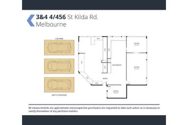 Suite 3 & 4/456 St Kilda Rd. Melbourne VIC 3004 - Floor Plan 1