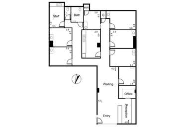 1/521 Toorak Rd Toorak VIC 3142 - Floor Plan 1