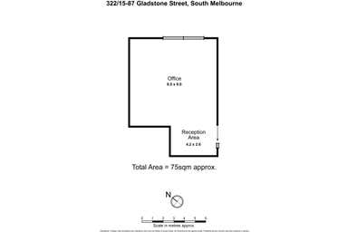 322/15-87 Gladstone Street South Melbourne VIC 3205 - Floor Plan 1