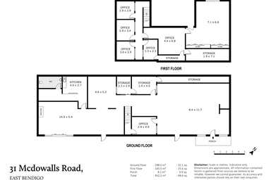 31 McDowalls Road East Bendigo VIC 3550 - Floor Plan 1